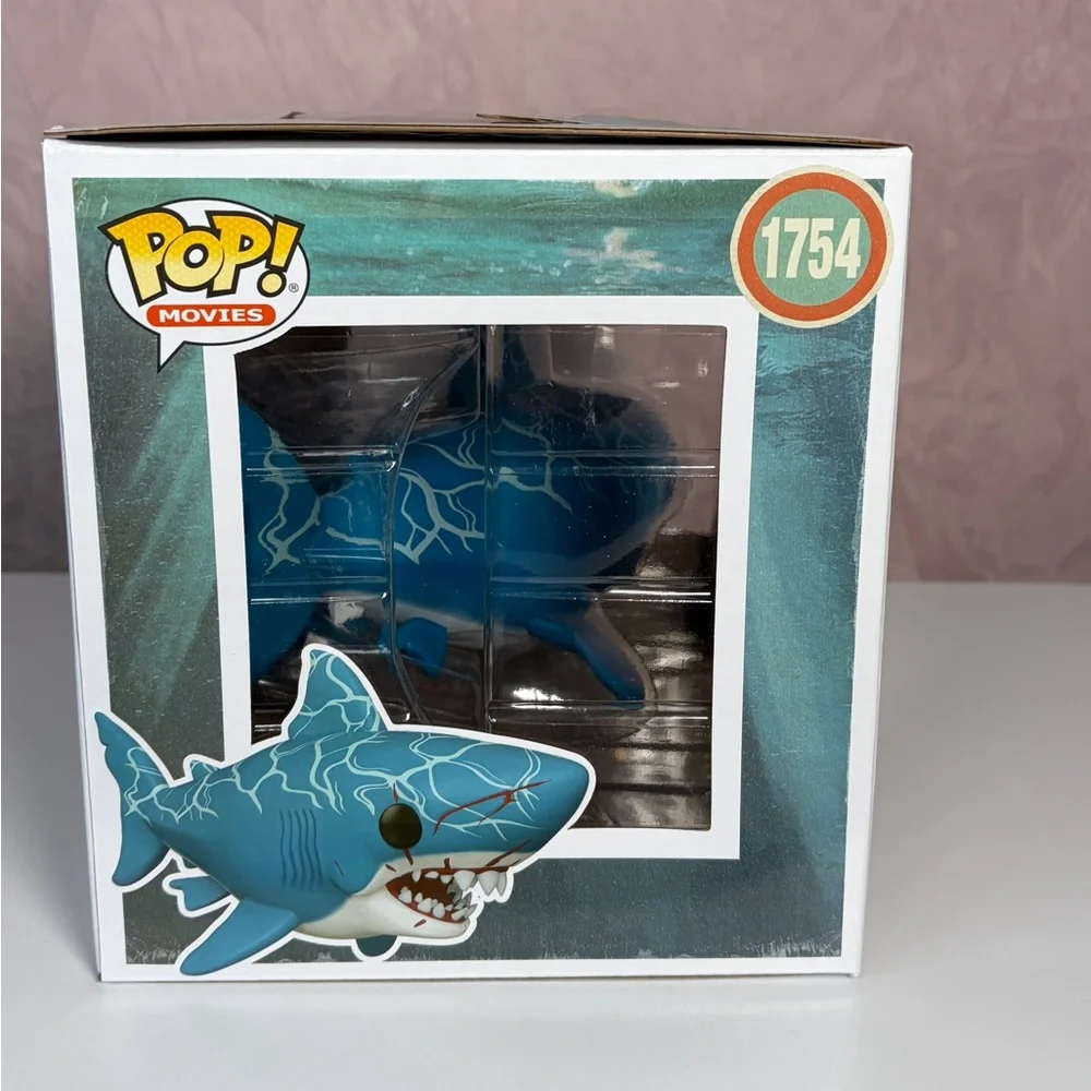 Funko JAWS 50th Anniversary Great White Shark Blue Pop 1754